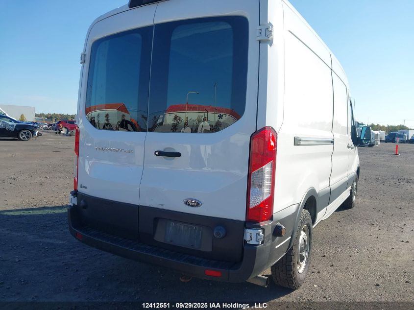2020 Ford Transit T-250 VIN: 1FTBR1C83LKA37476 Lot: 12412551