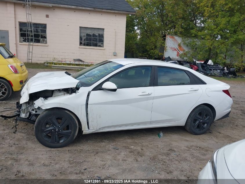 2022 Hyundai Elantra Preferred Ivt VIN: KMHLM4AG0NU317423 Lot: 12412591