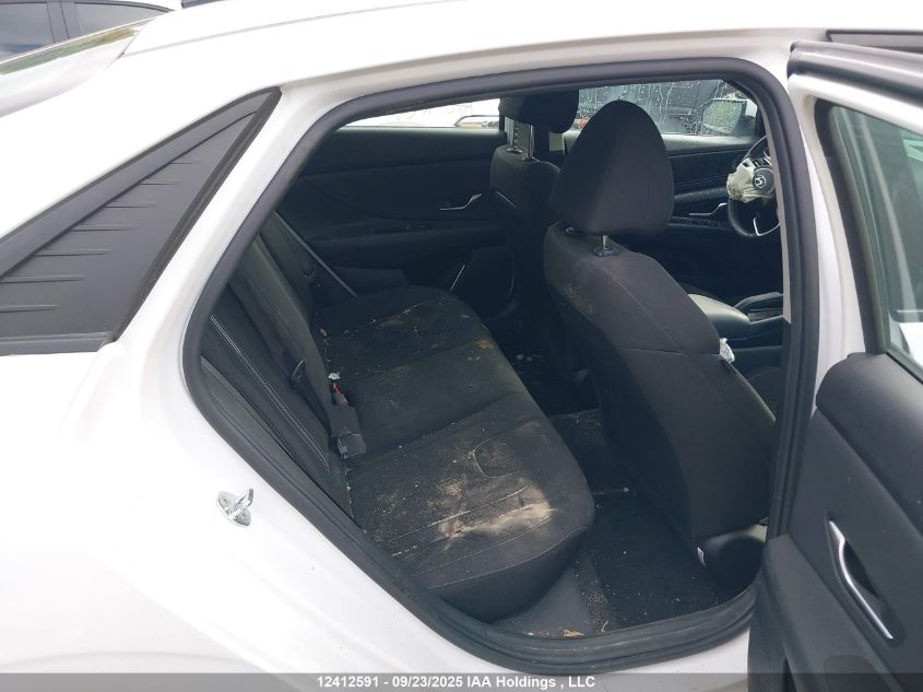 2022 Hyundai Elantra Preferred Ivt VIN: KMHLM4AG0NU317423 Lot: 12412591