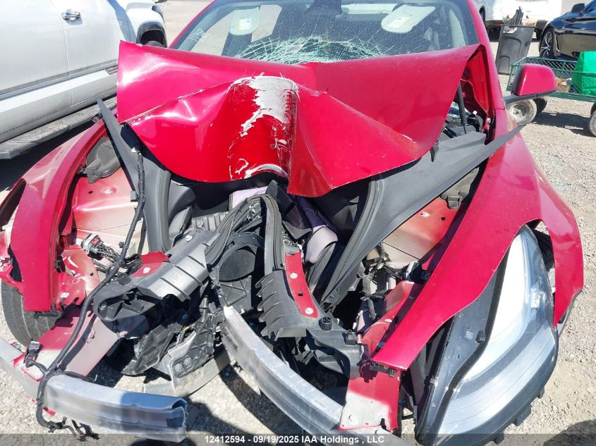 2022 Tesla Model 3 VIN: 5YJ3E1EA9NF258340 Lot: 12412594