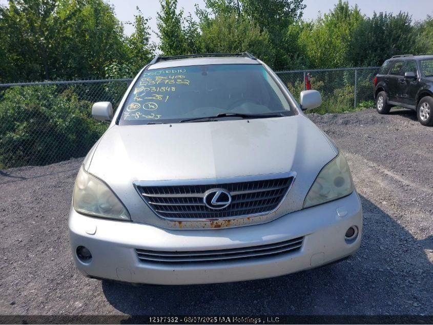 2006 Lexus Rx 400H VIN: JTJHW31U160031848 Lot: 12412611