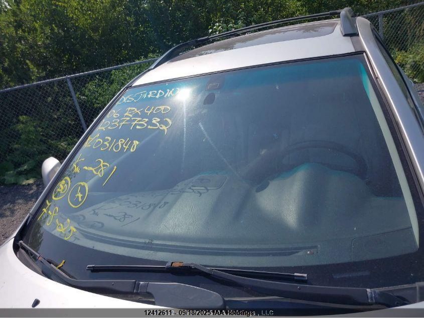 2006 Lexus Rx 400H VIN: JTJHW31U160031848 Lot: 12412611