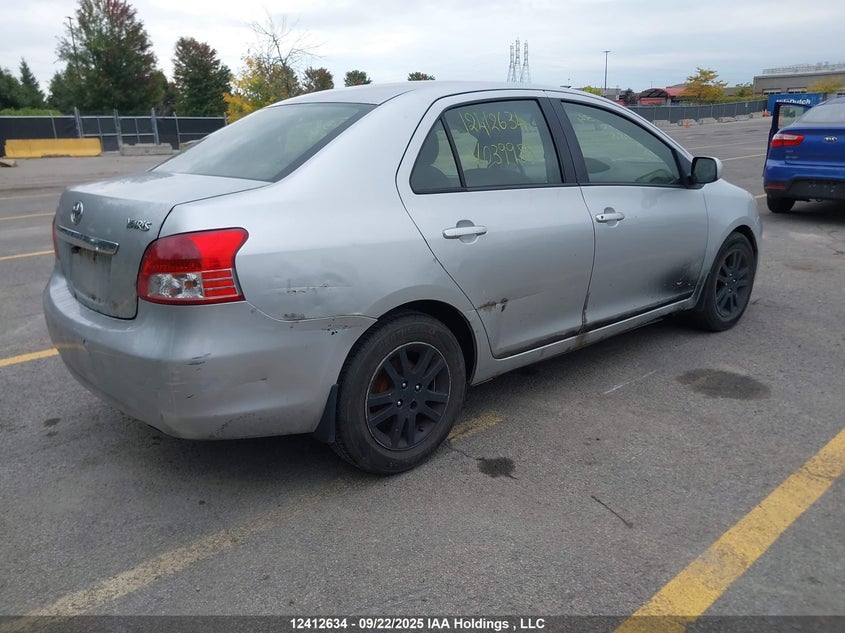 Vin: jtdbt4k33cl039988, lot: 2792336, toyota yaris 20124