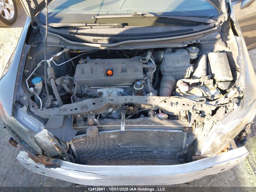 2012 Honda Civic Exl VIN: 2HGFB2F9XCH057068 Lot: 12412691