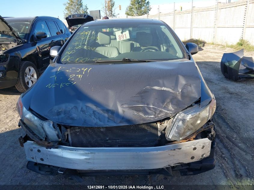 2012 Honda Civic Exl VIN: 2HGFB2F9XCH057068 Lot: 12412691