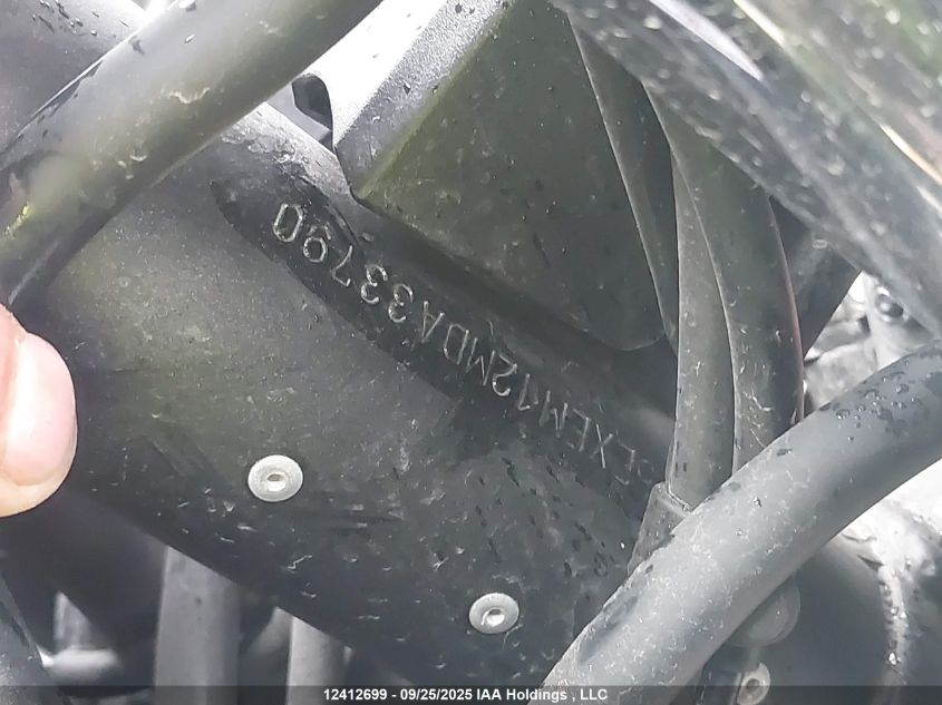 2021 Kawasaki Ex650 M VIN: ML5EXEM12MDA33790 Lot: 12412699