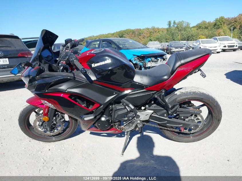 2021 Kawasaki Ex650 M VIN: ML5EXEM12MDA33790 Lot: 12412699