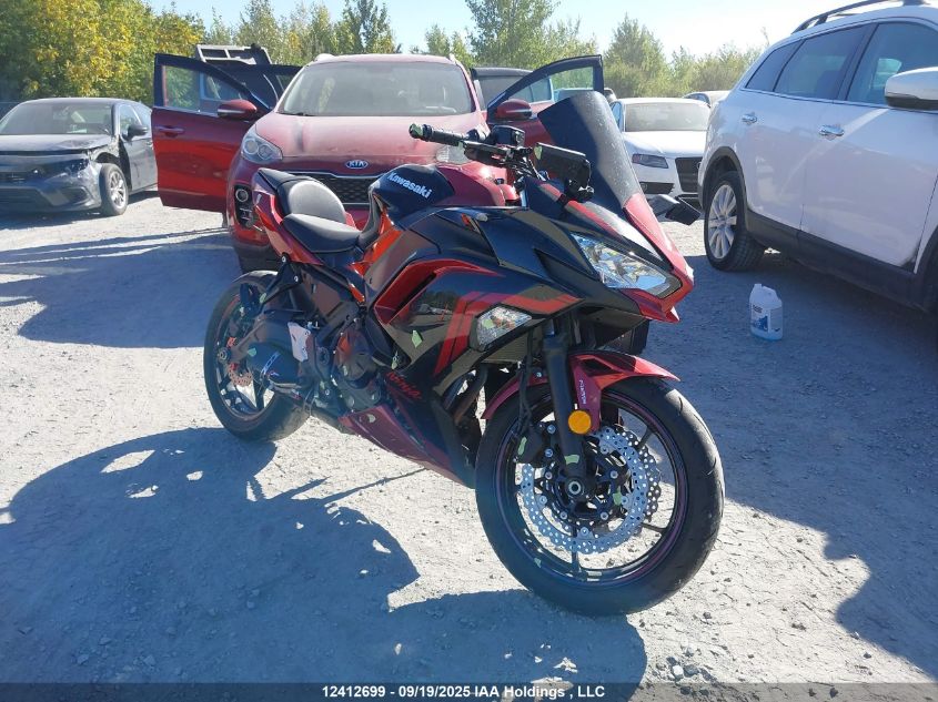 2021 Kawasaki Ex650 M VIN: ML5EXEM12MDA33790 Lot: 12412699