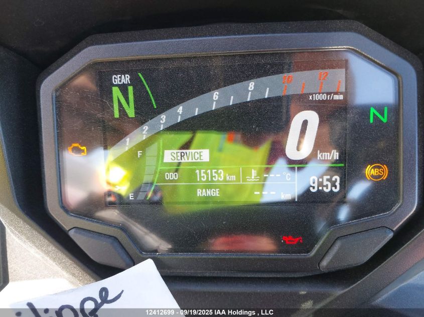 2021 Kawasaki Ex650 M VIN: ML5EXEM12MDA33790 Lot: 12412699