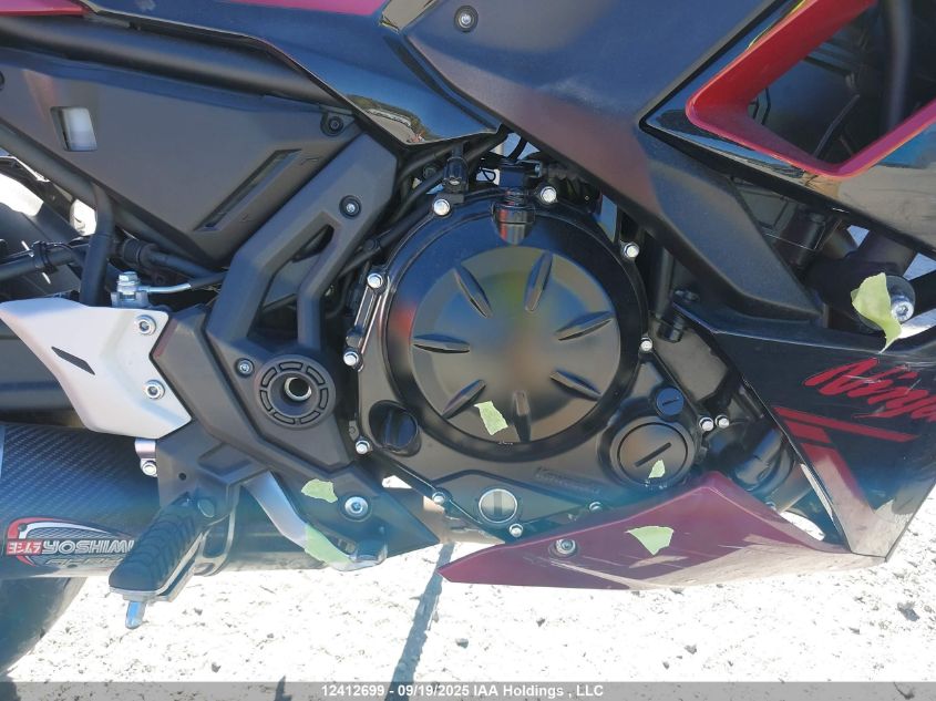 2021 Kawasaki Ex650 M VIN: ML5EXEM12MDA33790 Lot: 12412699