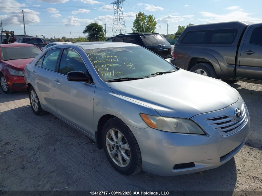 4T1BE46K17U051161 2007 Toyota Camry auction photo 1