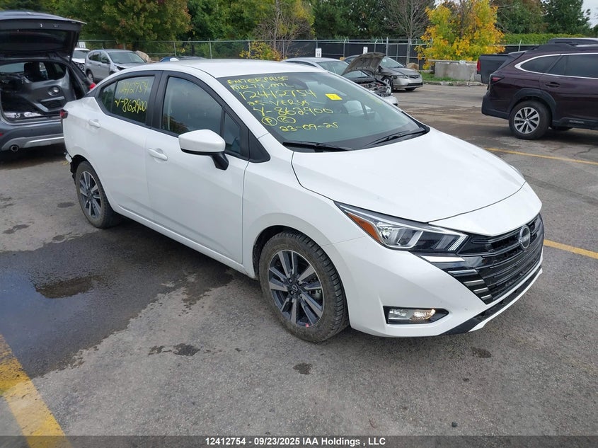 3N1CN8EV1SL862900 2025 Nissan Versa Sv auction photo 1