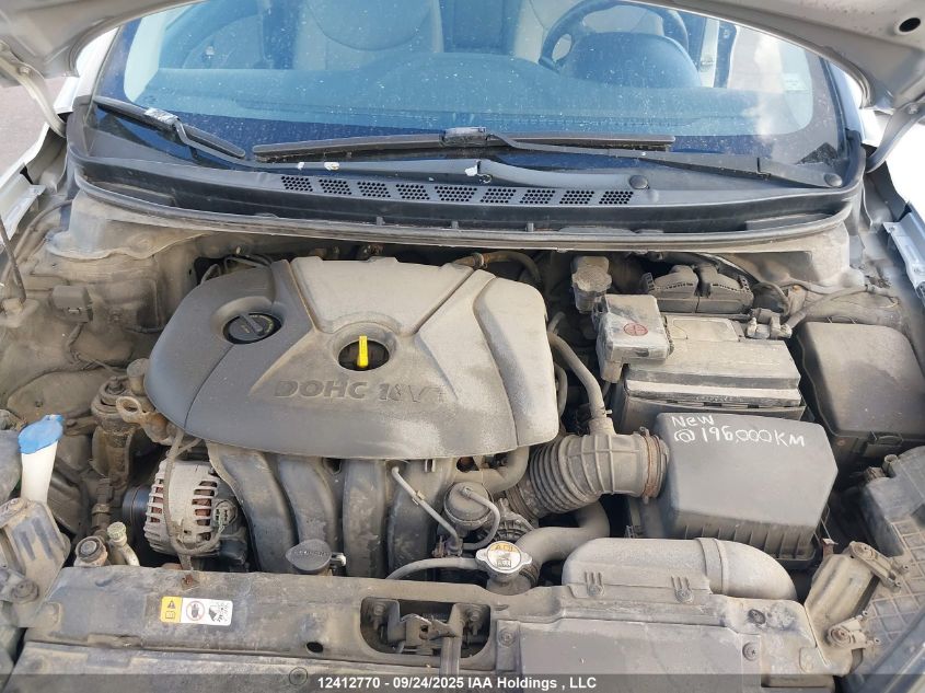 2013 Hyundai Elantra Gl VIN: 5NPDH4AE0DH321797 Lot: 12412770