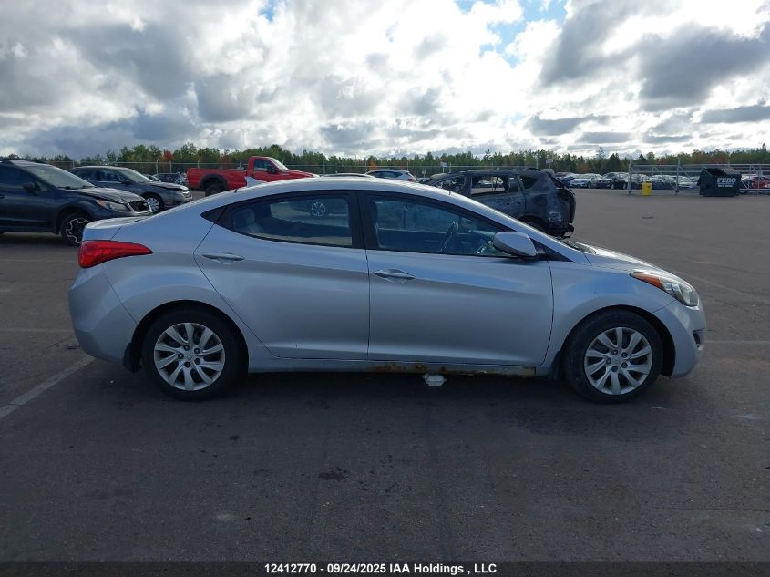 2013 Hyundai Elantra Gl VIN: 5NPDH4AE0DH321797 Lot: 12412770