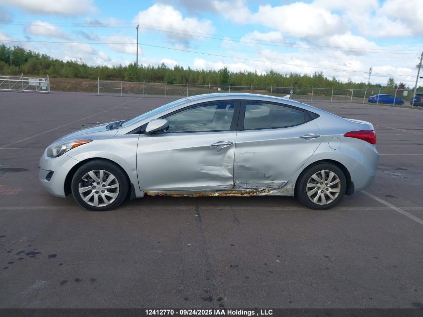 2013 Hyundai Elantra Gl VIN: 5NPDH4AE0DH321797 Lot: 12412770