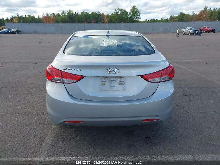 2013 Hyundai Elantra Gl VIN: 5NPDH4AE0DH321797 Lot: 12412770