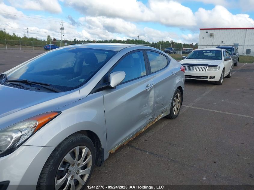 2013 Hyundai Elantra Gl VIN: 5NPDH4AE0DH321797 Lot: 12412770