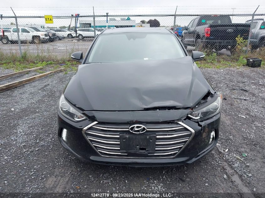 2018 Hyundai Elantra Gls VIN: KMHD84LF0JU661261 Lot: 12412778
