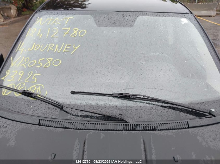 2014 Dodge Journey VIN: 3C4PDCAB8ET120580 Lot: 12412780