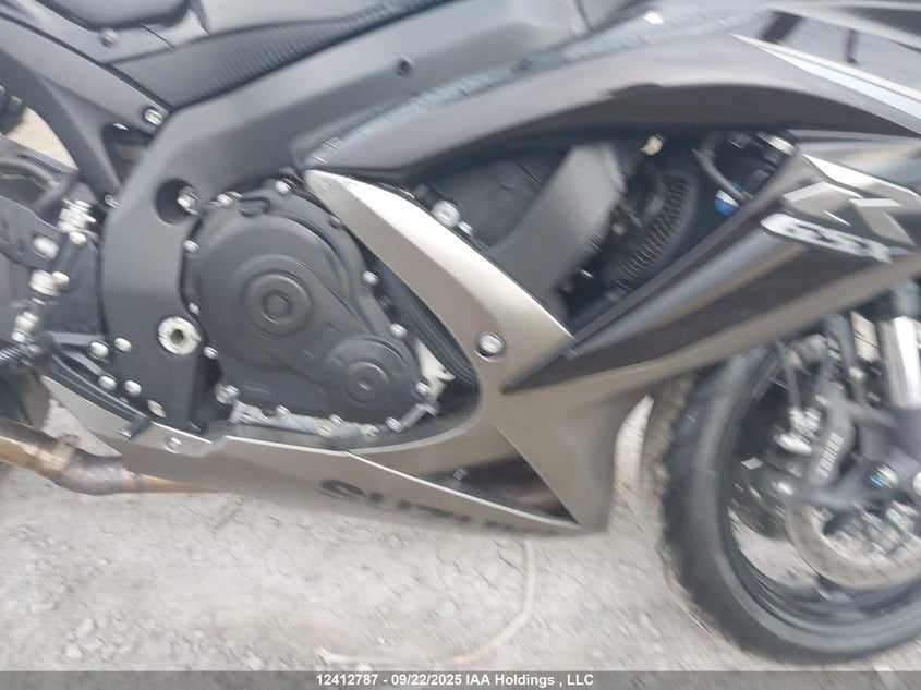 2010 Suzuki Gsx-R750 VIN: JS1GR7LA5A2100208 Lot: 12412787