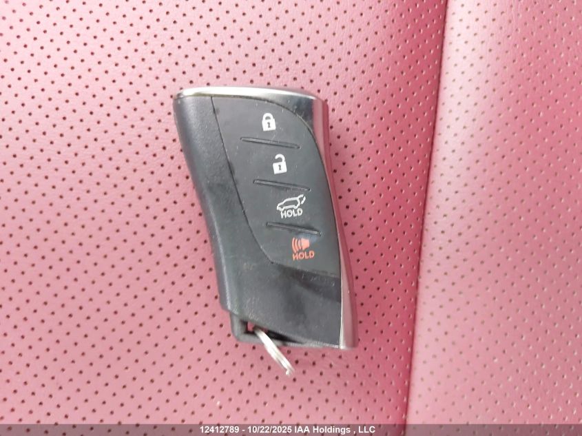 2025 Lexus Nx 350 VIN: 2T2GGCEZ0SC072761 Lot: 12412789