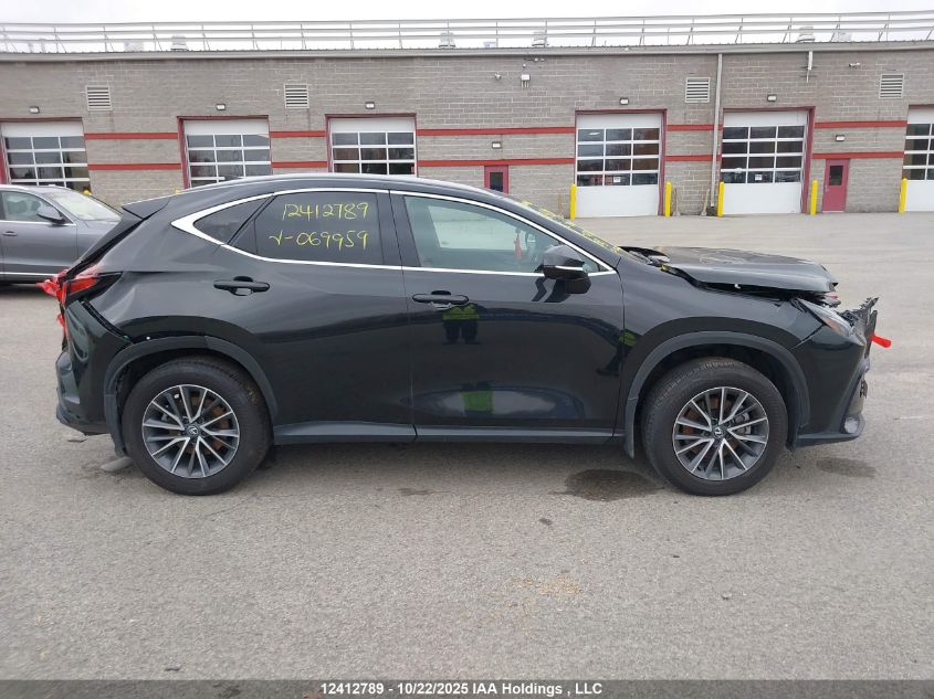 2025 Lexus Nx 350 VIN: 2T2GGCEZ0SC072761 Lot: 12412789