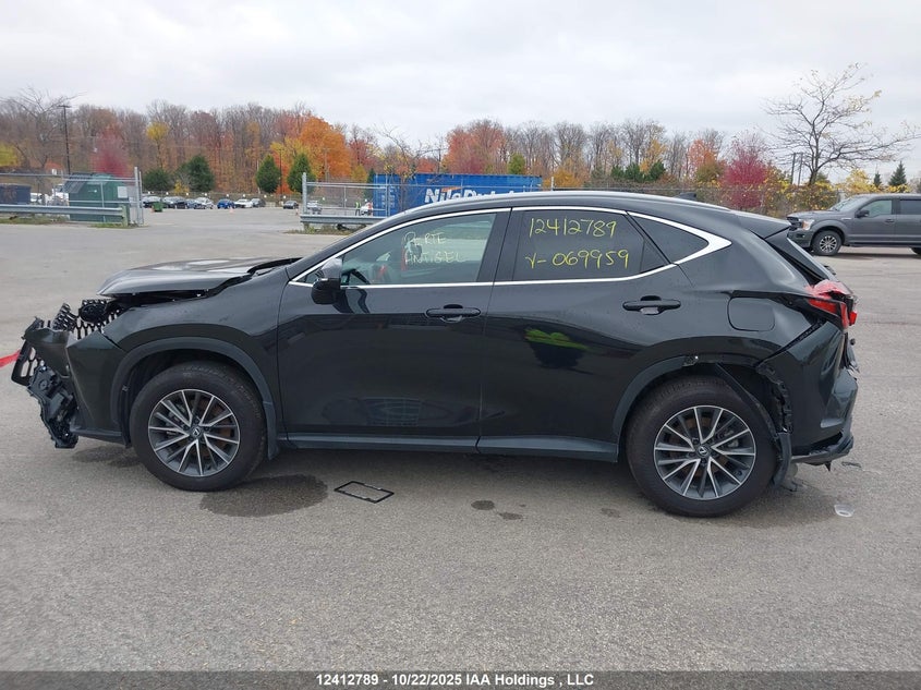 2025 Lexus Nx 350 VIN: 2T2GGCEZ0SC072761 Lot: 12412789
