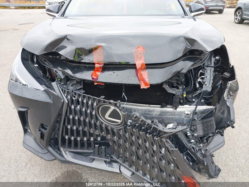 2025 Lexus Nx 350 VIN: 2T2GGCEZ0SC072761 Lot: 12412789