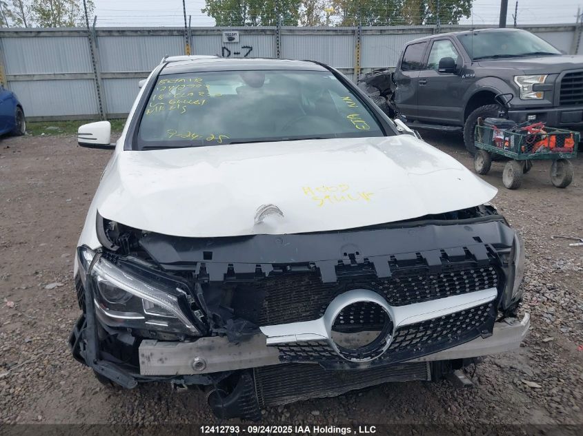 2018 Mercedes-Benz Cla 250 4Matic VIN: WDDSJ4GB9JN666661 Lot: 12412793
