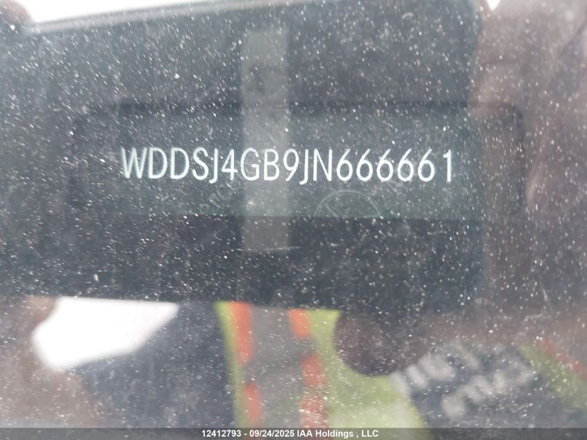 2018 Mercedes-Benz Cla 250 4Matic VIN: WDDSJ4GB9JN666661 Lot: 12412793