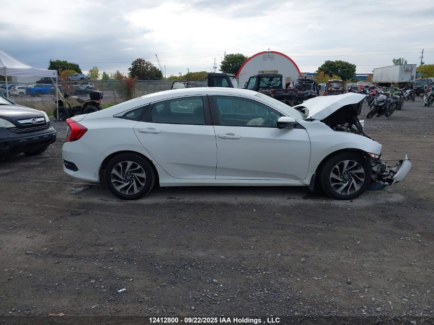 2017 Honda Civic VIN: 2HGFC2F86HH035287 Lot: 12412800