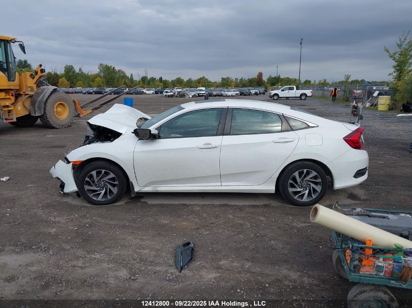 2017 Honda Civic VIN: 2HGFC2F86HH035287 Lot: 12412800