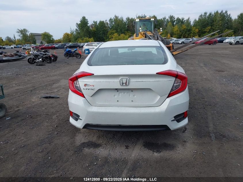 2017 Honda Civic VIN: 2HGFC2F86HH035287 Lot: 12412800