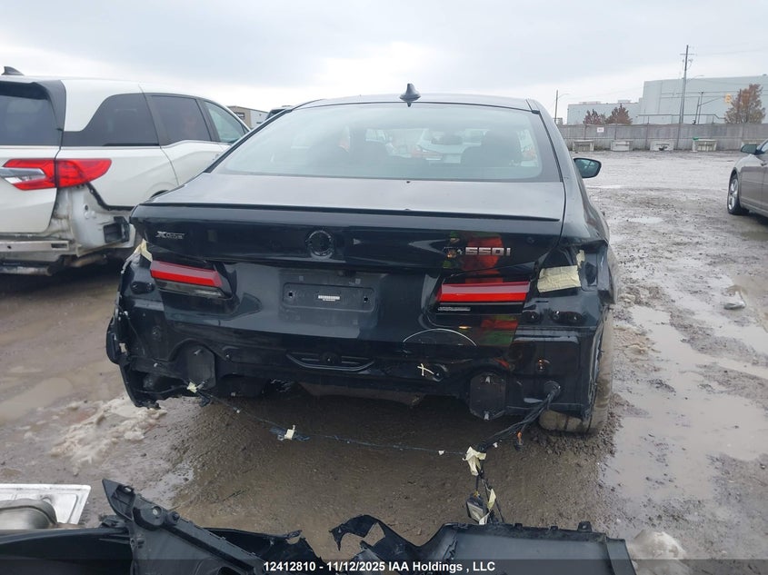 2022 BMW M550I xDrive VIN: WBA13BK02NCH82652 Lot: 12412810