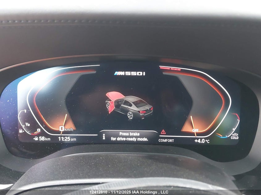 2022 BMW M550I xDrive VIN: WBA13BK02NCH82652 Lot: 12412810