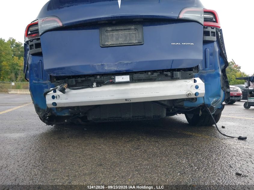 2022 Tesla Model Y VIN: 7SAYGDEE2NF467572 Lot: 12412826