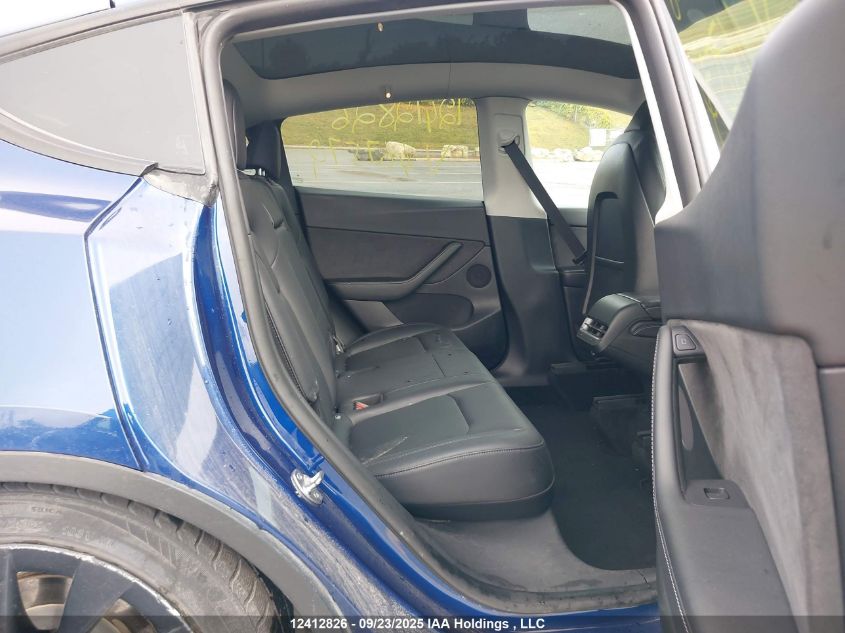 2022 Tesla Model Y VIN: 7SAYGDEE2NF467572 Lot: 12412826