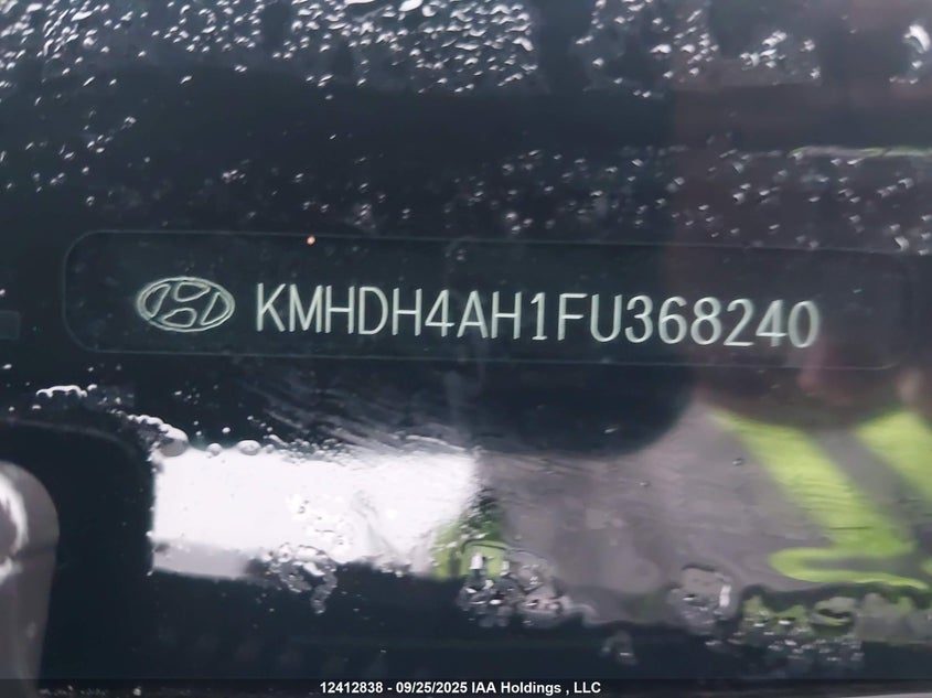 KMHDH4AH1FU368240 2015 HYUNDAI ELANTRA photo no. 19