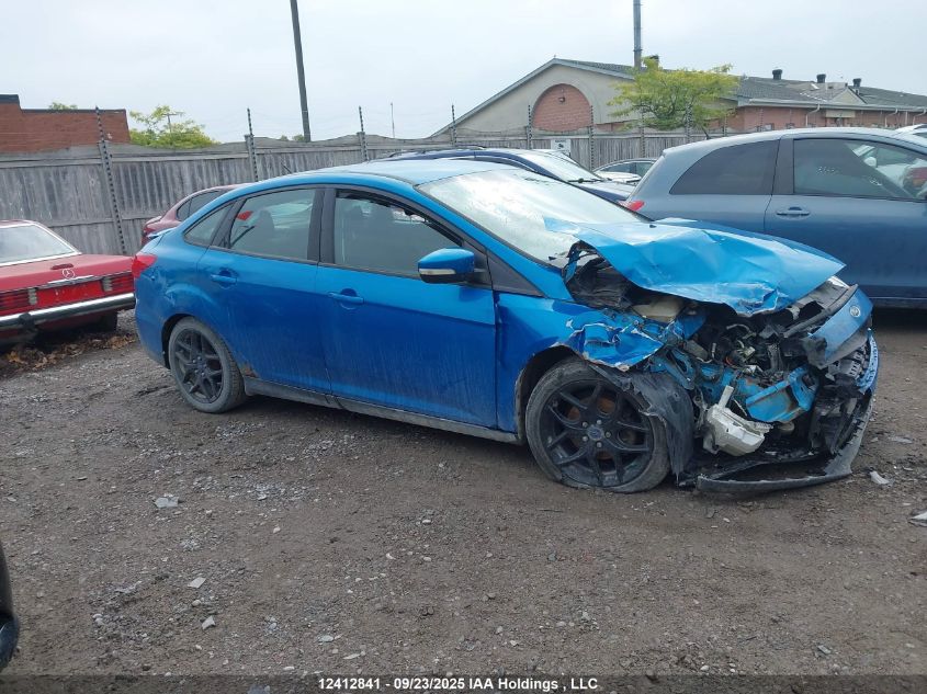 2015 Ford Focus Se VIN: 1FADP3F22FL302992 Lot: 12412841