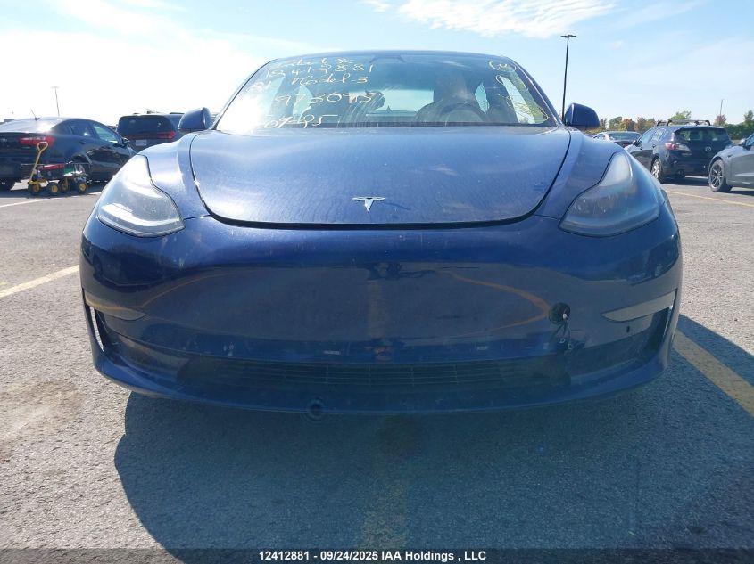 2021 Tesla Model 3 Standard Range/Standard Range Plus VIN: 5YJ3E1EA5MF973095 Lot: 12412881