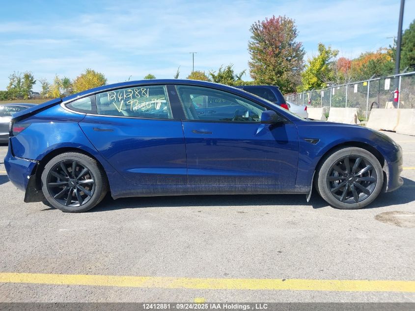 2021 Tesla Model 3 Standard Range/Standard Range Plus VIN: 5YJ3E1EA5MF973095 Lot: 12412881