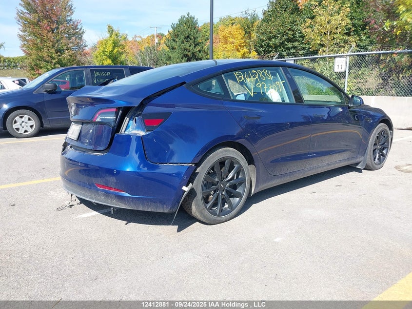 5YJ3E1EA5MF973095 2021 TESLA MODEL 3 photo no. 4