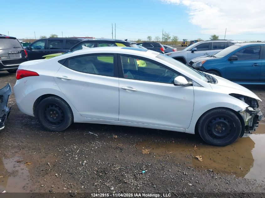 2013 Hyundai Elantra Limited VIN: 5NPDH4AE9DH267514 Lot: 12412915