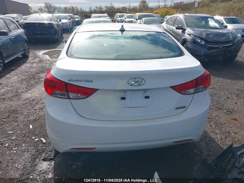 2013 Hyundai Elantra Limited VIN: 5NPDH4AE9DH267514 Lot: 12412915