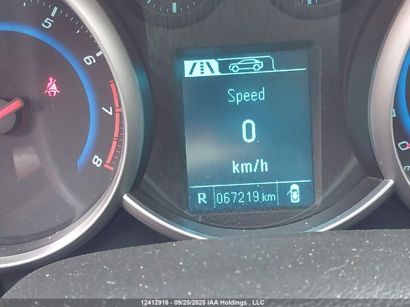 2015 Chevrolet Cruze Lt VIN: 1G1PC5SB0F7290217 Lot: 12412916