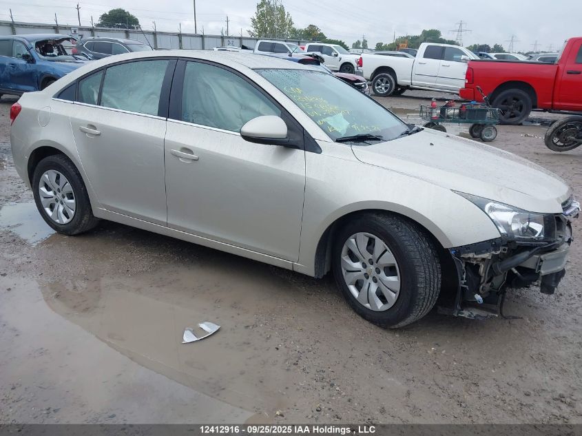 2015 Chevrolet Cruze Lt VIN: 1G1PC5SB0F7290217 Lot: 12412916
