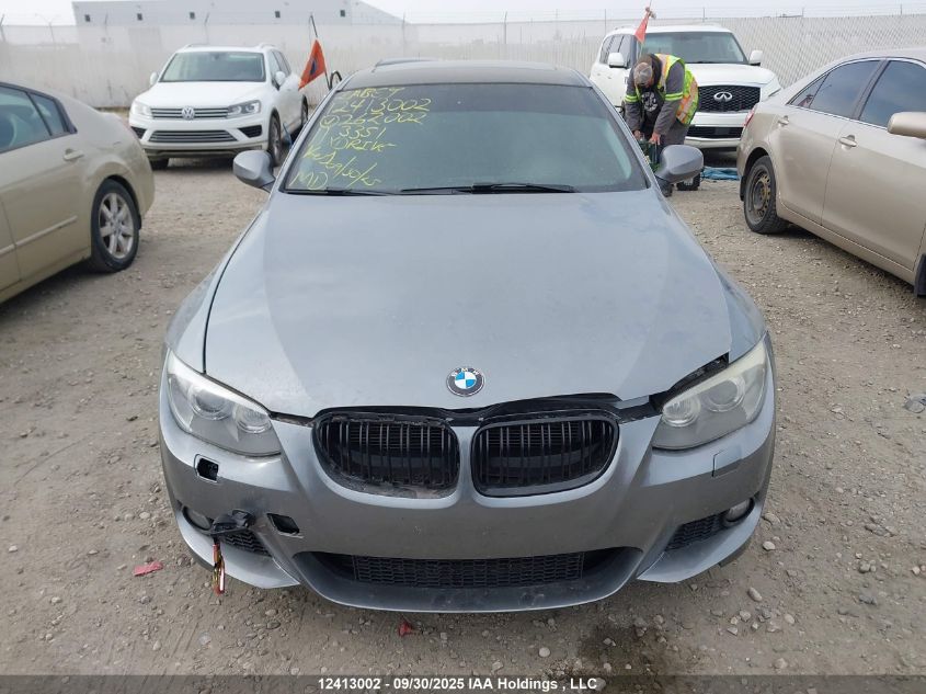 2011 BMW 335I xDrive VIN: WBAKF9C5XBE262002 Lot: 12413002