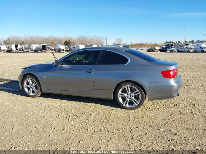 2011 BMW 335I xDrive VIN: WBAKF9C5XBE262002 Lot: 12413002