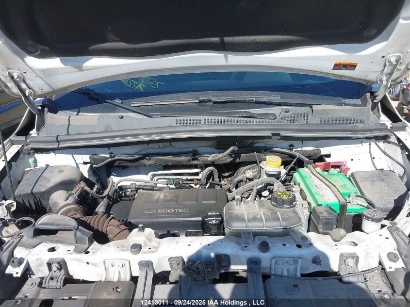 2015 Chevrolet Trax 1Lt VIN: 3GNCJRSB2FL156086 Lot: 12413011