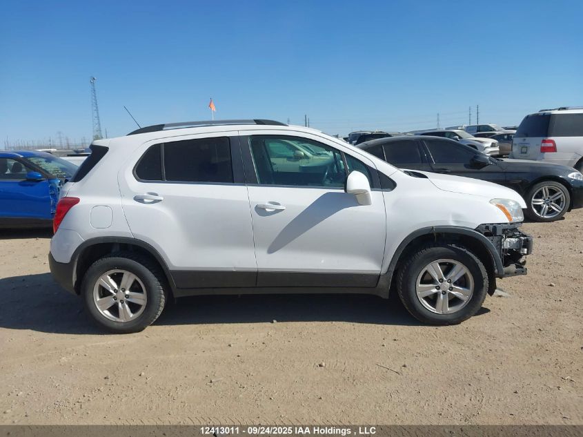 2015 Chevrolet Trax 1Lt VIN: 3GNCJRSB2FL156086 Lot: 12413011